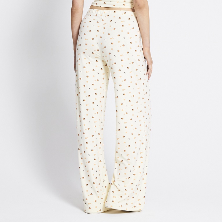 Loose soft pants "Holly Printed"